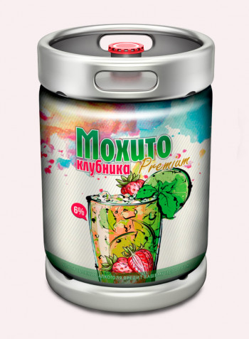 Медовуха «Мохито Клубника Премиум»